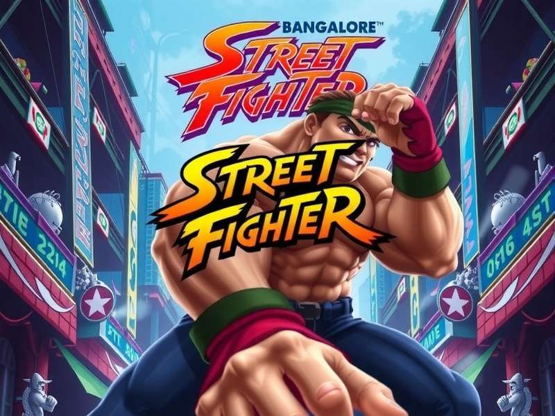 Bangalore Street Fighter Game Visual Bangalore Street Fighter Game Banner